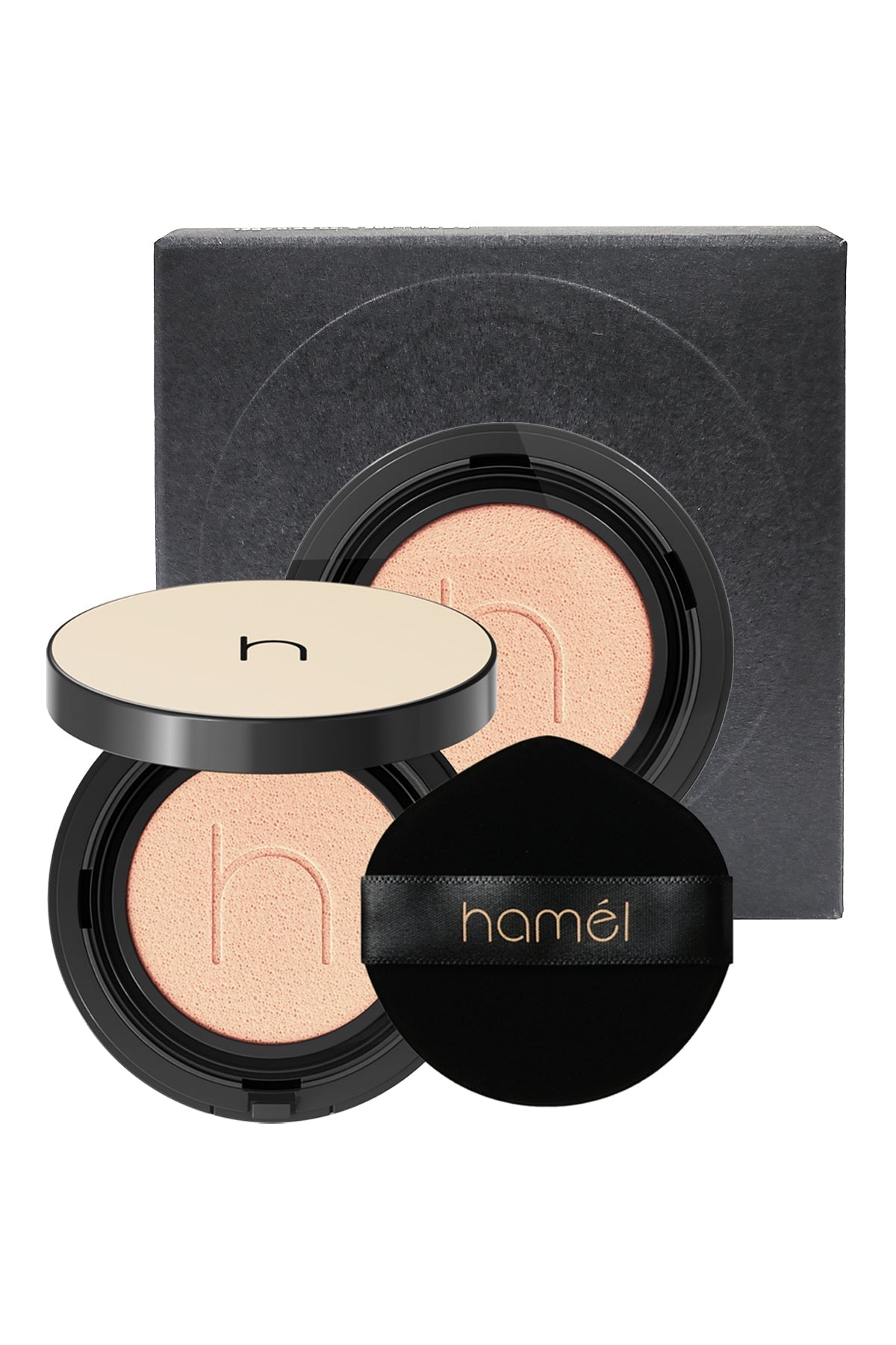 Zero Fit Cushion Uzun Süre Kalıcı Kore Fondöten SPF50+ PA+++ Doğal Bitişli Refill x2 12g - 05 Tan HAMEL