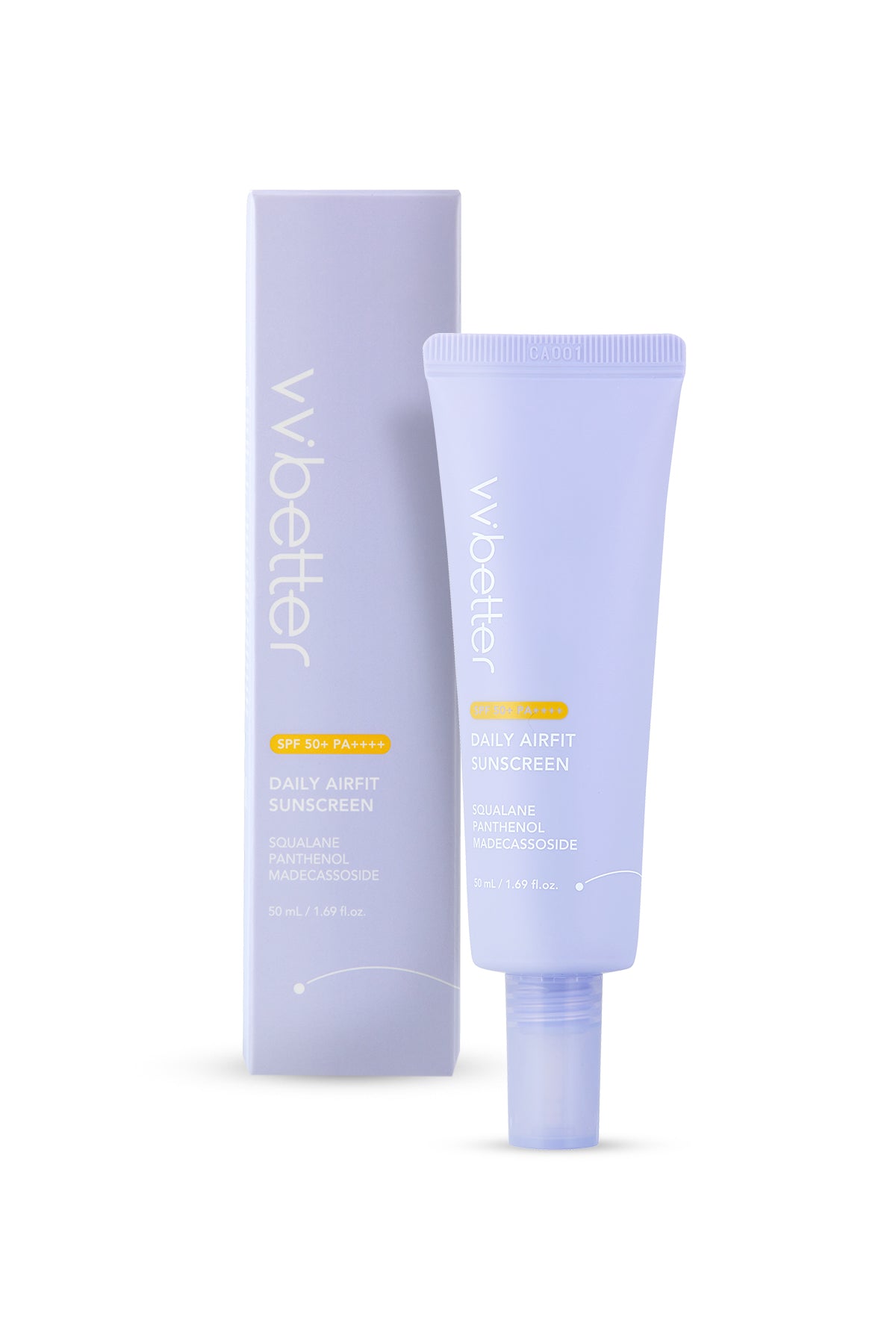 Daily Airfit Sunscreen SPF50+ PA++++ Yüksek Koruma Güneş Kremi Panthenol Nemlendirici Yatıştırıcı Kore 50ml