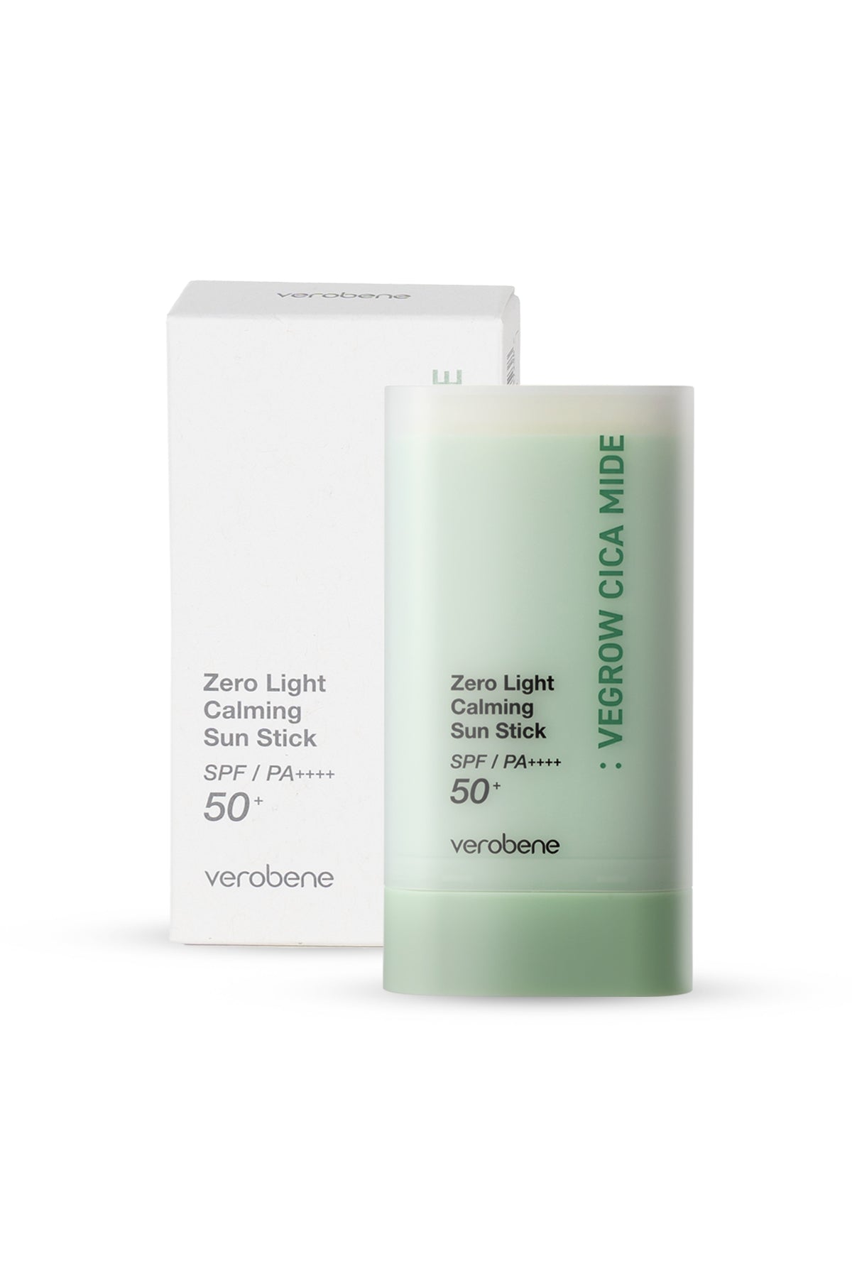 Vegrow Cica Mide Zero Light Sun Stick SPF50 Yüksek Koruma Stick Güneş Koruyucu Vegan Kore 19g