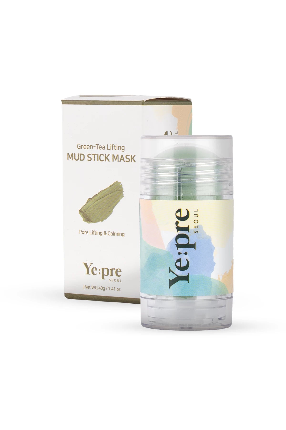 Green Tea Lifting Mud Stick Mask Nemlendirici, Gözenek ve Sebum Dengeleyici Kil Maskesi Kore 40g