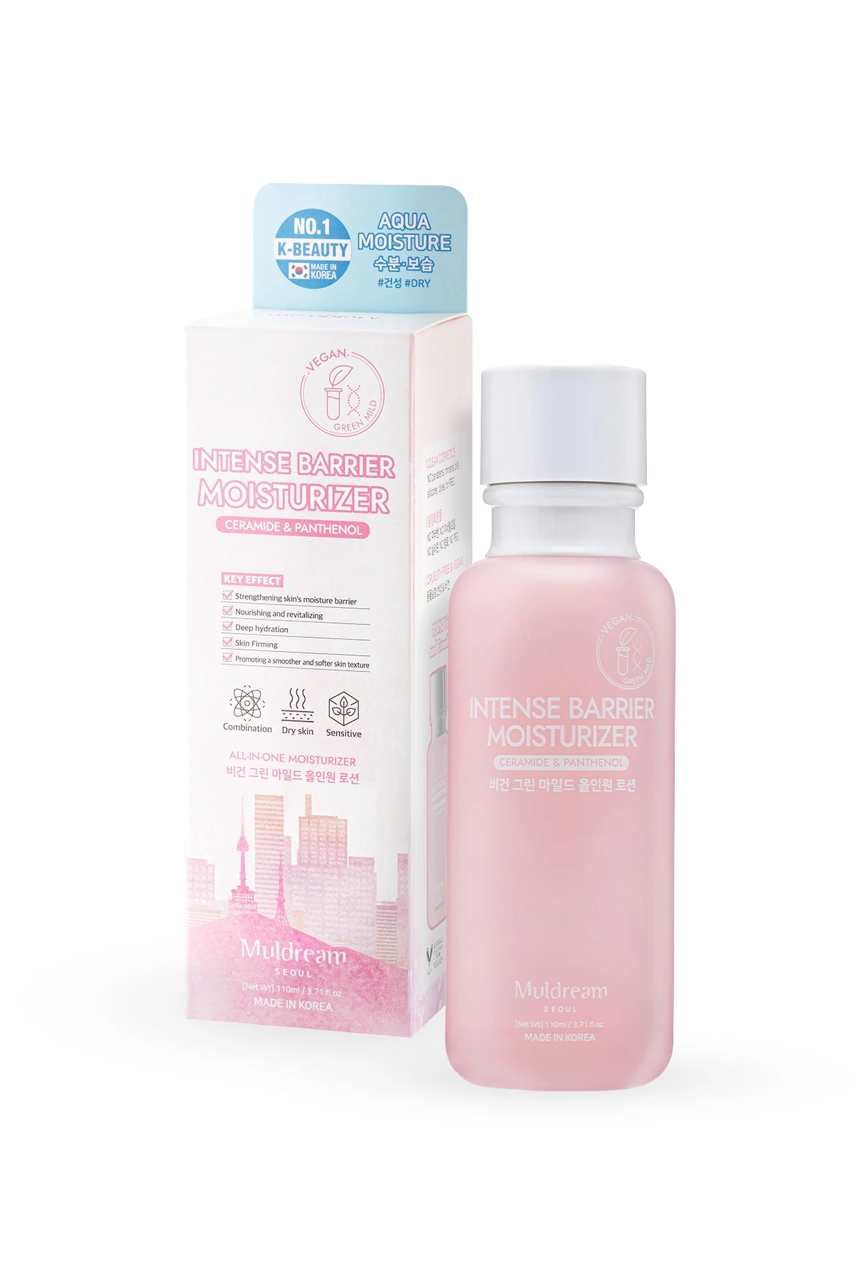 Intense Barrier Moisturizer Kuru ve Hassas Cilt Onarıcı Bariyer Güçlendirici Nemlendirici Kore 110ml