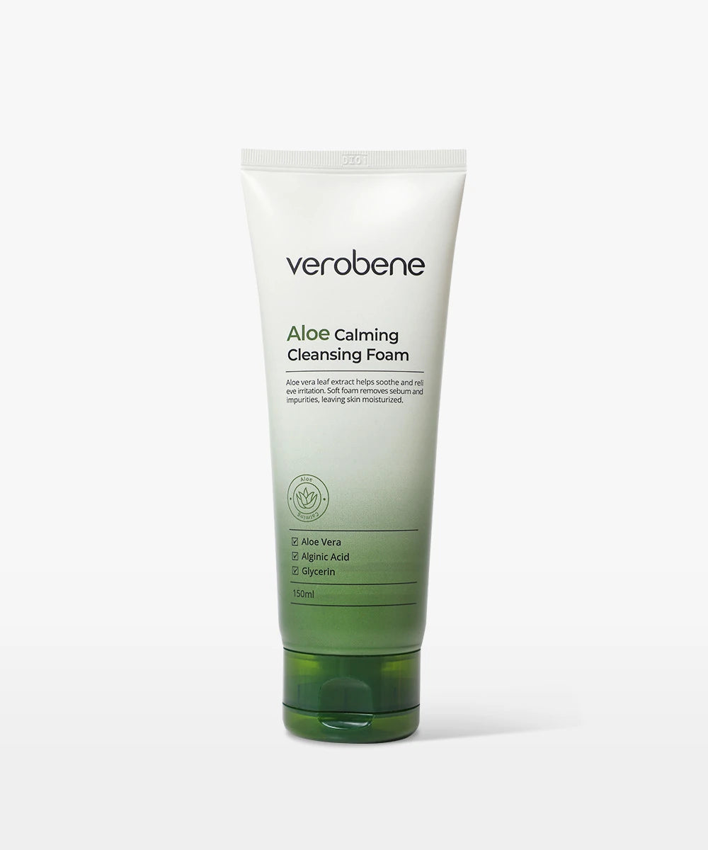 Aloe Calming Cleansing Foam Aloe Vera İçerikli Yatıştırıcı Temizleme Köpüğü 150ML