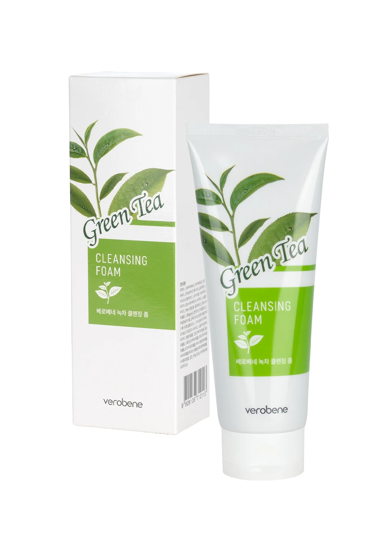 Cleansing Foam Green Tea Akneli Yüz Temizleyici Nemlendirici Yüz Temizleme Jeli Kore 150ml