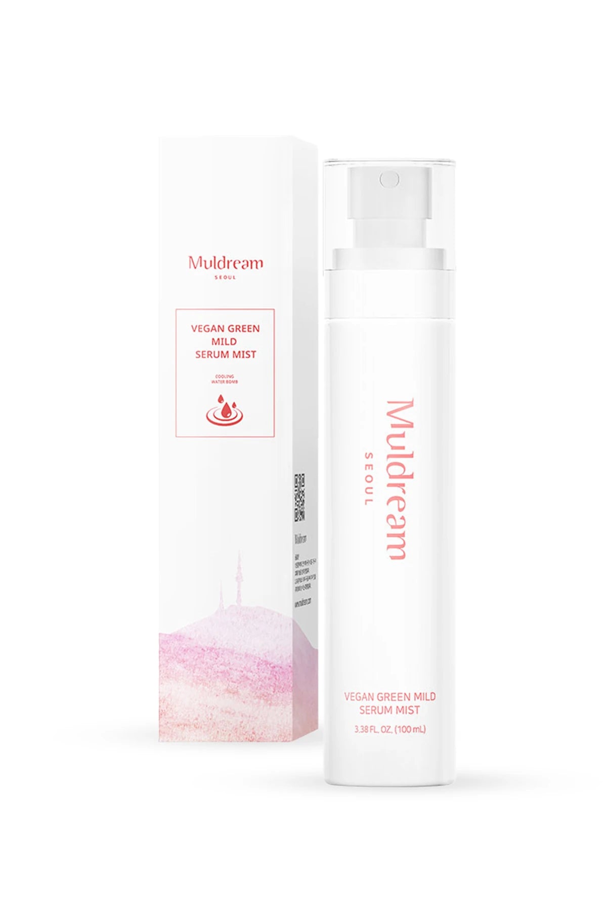 Vegan Green Mild Serum Mist Hassas ve Akneli Cilt Sebum Dengeleyici Sprey Serum Kore 100ml