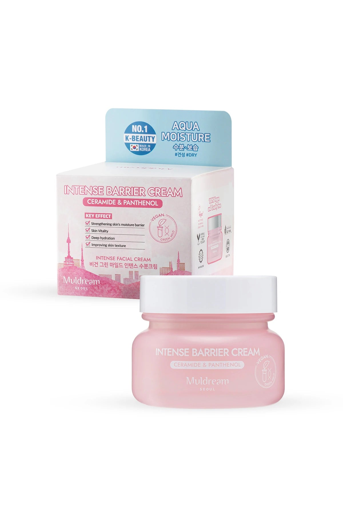 Intense Barrier Cream Kuru ve Hassas Cilt Onarıcı Yoğun Nemlendirici Krem Kore 60ml